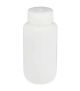 1000ml Wide Mouth Round Storage Bottle, Natural Color, HDPE, non-Sterile, 5/pk, 50/cs
