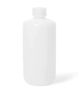 500ml Narrow Mouth Round Storage Bottle, Natural Color, HDPE, non-Sterile, 5/pk, 50/cs