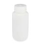 500ml Wide Mouth Round Storage Bottle, Natural Color, PP, non-Sterile, 5/pk, 50/cs