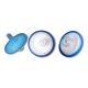 Syringe Filter, 25mm Housing Diameter, 0.22um PVDF membrane, Sterile, Individually wrapped, 50/cs