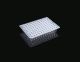 0.2ml 96 Well PCR Plate, No Skirt, Clear, 25/pk, 100/cs