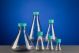 3 Liter PC Erlenmeyer Flasks, Seal Cap, Sterile, 1/pk, 4/cs