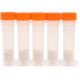 2mL Tube, Orange, Soft Sample, 100PK