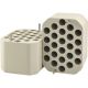 Rack 24x15ml D17mm FA 2/pk