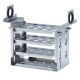 Test Tube Rack, Stainless Steel, 10-13 mm, holds 15 maximum