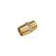Fitting , 1/2” male NPT to M16 x 13 mm (1/2”), brass, straight, quantity 2