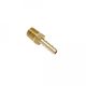 Fitting, 1/4” male NPT x 3/16” (5 mm) hose barb, brass
