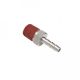 Fitting, 1/4” male NPT x 3/8” (9.5 mm) hose barb, stainless steel