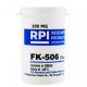 FK-506, 100 MG CAS# 104987-11-3