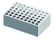 Block, used for 0.2mL, 0.5mL and 1.5/2mL tubes, 18 holes each size
