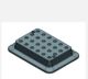 Block, used for 0.5mL tubes, 24 holes