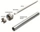 SCILOGEX D500 Homogenizer Package - Drive Motor DS-500/2 20mm dia. generator, with S20F/ER20 flat head-open slot fine generator, 215mm immerse length, for water in oil or oil in water emulsions, volumes 10-5000ml and with H-600 stand 110V, 60Hz, US Plug