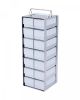 Inventory Rack for Chest Freezers 15-7/16 x 5-5/8 x 5-1/2in - 7 shelves with 2in cardboard boxes