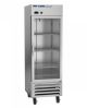2ºC to 8ºC, 23 cu. ft. single glass door, Cycle Defrost, 115 v.