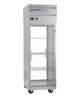 Pass-Thru Refrigerator All Glass Doors, 4C, 25 cu. ft. w/two glass doors, Cycle defrost, 115v