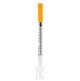 SOL-CARE 1ml Insulin Safety Syringe w/Fixed Needle 29G*1/2'' (U-100 Insulin Only), CS1000