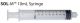 SOL-M 10ml Luer Lock Syringe w/Exch Needle Tray 20G*1'', CS1000