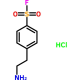 4-(2-Aminoethyl)benzenesulfonyl Fluoride Hydrochloride, 1g, CAS# 30827-99-7