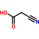 Cyanoacetic Acid, 25kg, CAS# 372-09-8