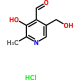 Pyridoxal Hydrochloride, 25g, CAS# 65-22-5