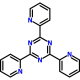 2,4,6-Tripyridyl-S-triazine, 5g, CAS# 3682-35-7