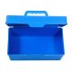 Case, Slide Comparator, Non-ribbed, fits 22 mL/60 mL bottles, 11in w x 6in d x 5in h, plastic, blue