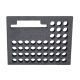 Insert (base), Deluxe Case, cut for 5 Slide comparators/45 2 oz bottles, foam (for 7007)