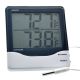 Digital In-Door/Out-Door Thermometer, Large Digit -0/50C and F and -50/70C and F, Min-Max,
