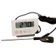 Digital Thermometer W/4in Insertion Probe, -40/200C
