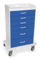 Procedure Cart with Global Blue Drawers