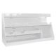 Extra Large Benchtop Organizer Workstation with Clear Acrylic Door