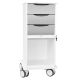 Core SP Cart with Metallic Silver Drawers
