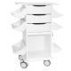 Core CL Cart with White Drawers