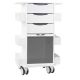 Core DX with White Drawers and Sliding Smoke Door