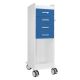 TL 4D Cart with Global Blue Drawers