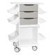 Core CL Cart with Dolphin Gray Drawers