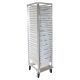 LabFlow Storage Rack with 4 inch PC Trays