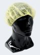21in Bouffant Caps Polypropylene - White, 1000/cs