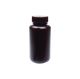 United Scientific™ Reagent Bottle (Wide Mouth) 250 ml, Amber, HDPE