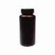 United Scientific™ Reagent Bottle (Wide Mouth) 500 ml, Amber, HDPE
