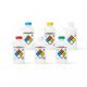 United Scientific® Unisafe™ Acetone Wash Bottle, Unitary, LDPE, 500ml
