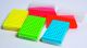 United Scientific™ Reversible Racks For Microcentrifuge Tubes, Asst Colors, PP
