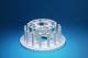 United Scientific™ Plastic Test Tube Rack, Round, 12-Tube
