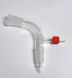 United Scientific™ Vacuum Adapter, Bent, 24/40 Joint
