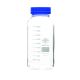 United Scientific™ GL 80Media/Storage Bottles, Wide Mouth, Square, Borosilicate, 2000ml
