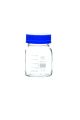 United Scientific™ GL 80Media/Storage Bottles, Wide Mouth, Square, Borosilicate, 500ml