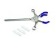United Scientific™ 3-Prong Heavy Duty Extension Clamp, Medium