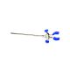 United Scientific™ 2-Prong Burette Clamp With Extension Rod, Silicone Coated Grips