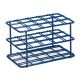 United Scientific® Coated Wire Rack, 15 mL Centrifuge Tubes, 15 Place, Blue