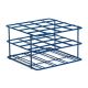 United Scientific® Coated Wire Rack, 50 mL Centrifuge Tubes, 16 Place, Blue